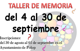 Taller de memoria Taller de memoria